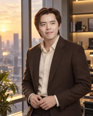 ตัวอย่างภาพ AI: มุมคิดงานโทนอุ่น