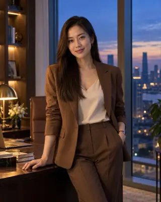 ตัวอย่างภาพ AI: แสงเย็น