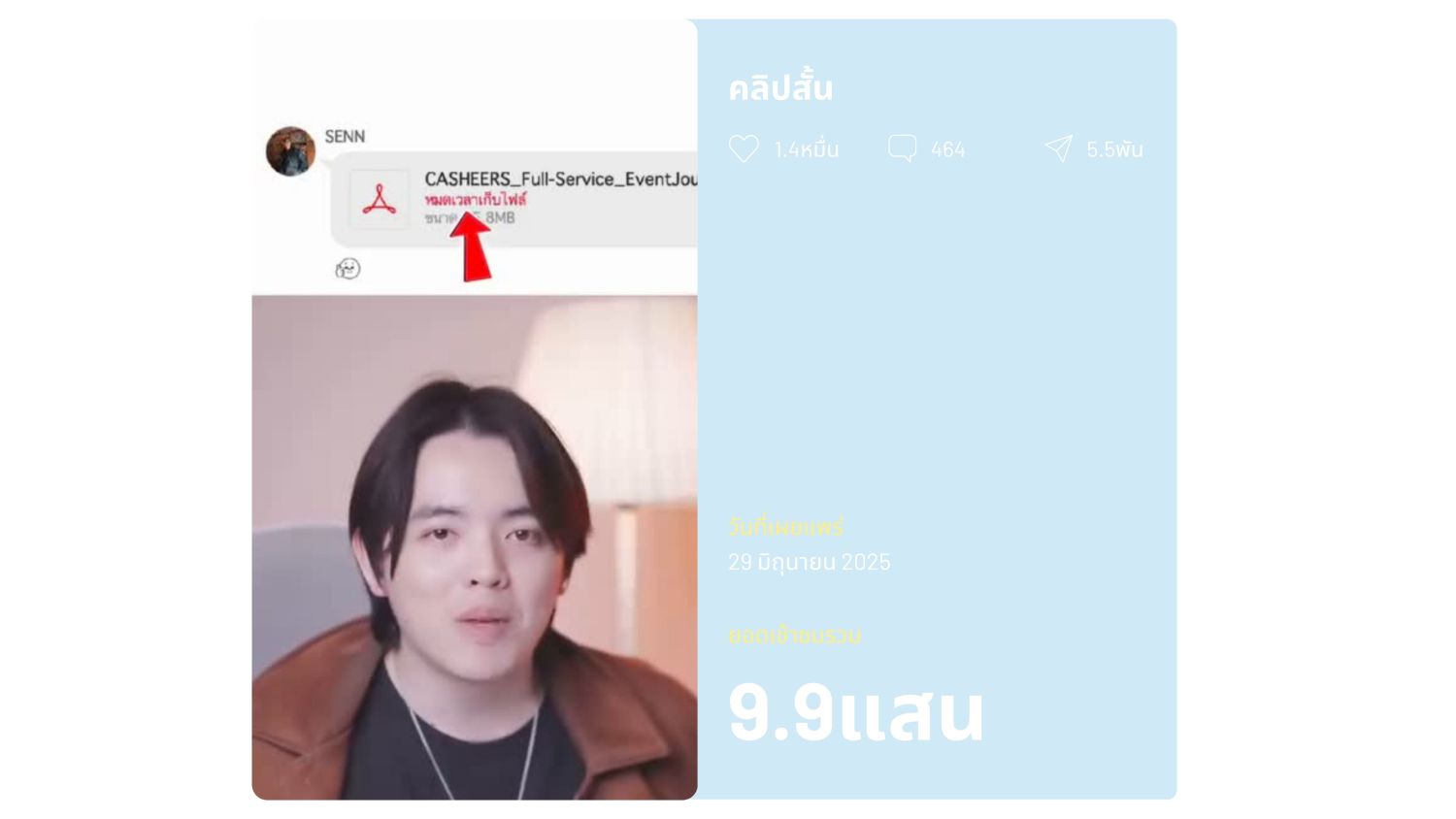 สไลด์จากเรทการ์ดของโมชิ