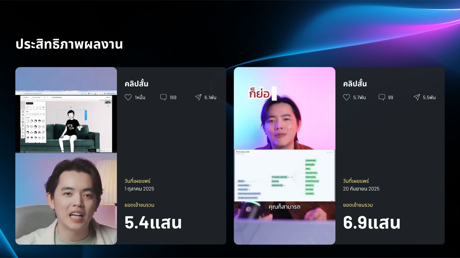 สไลด์จากเรทการ์ดของโมชิ